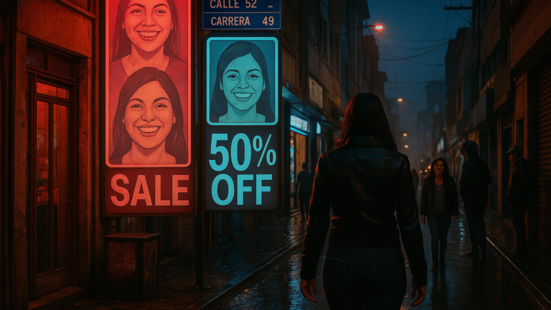 Bajo la luz de neón